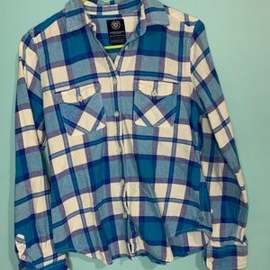 Blue flannel